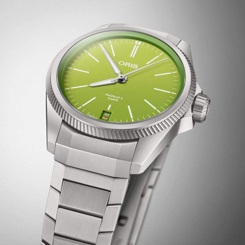 the 7 best green dial watches that arent the seiko alpinist oris propilot x kermit edition 0140077787157 set