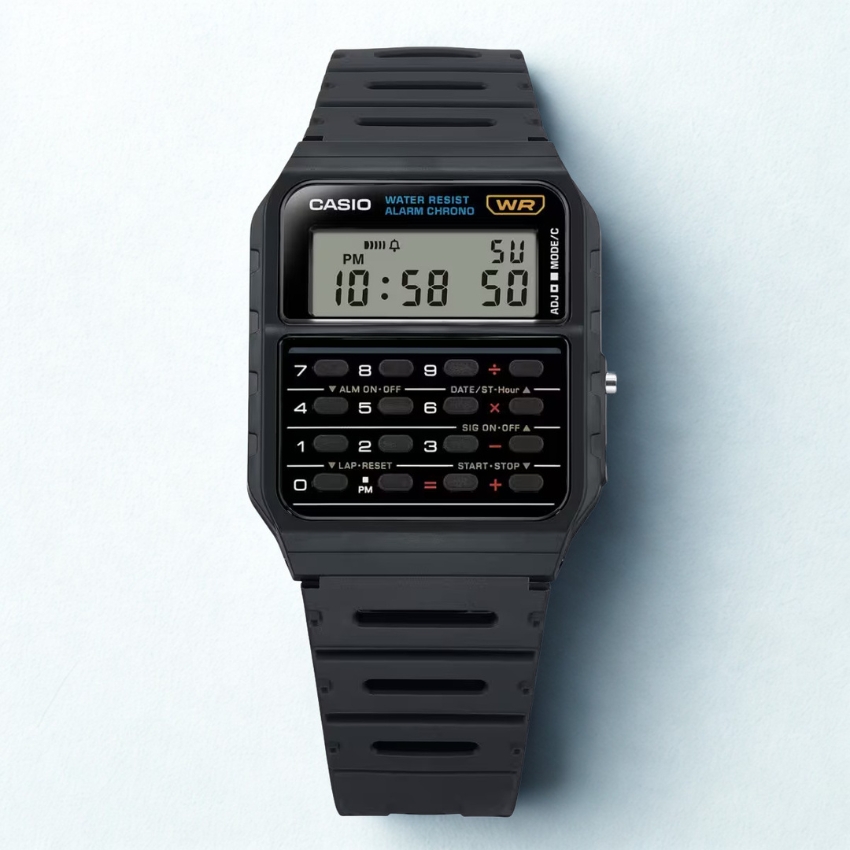 worn and tested casio ca53w watch review true retro classic