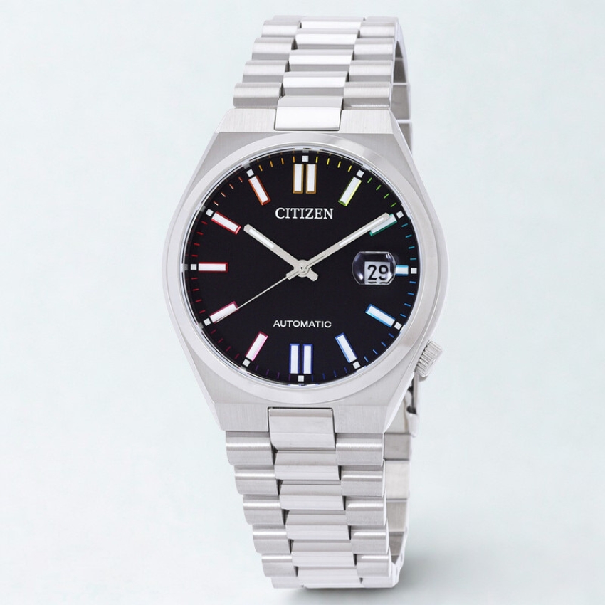 10 best black dial watches citizen tsuyosa automatic nj0151 53e