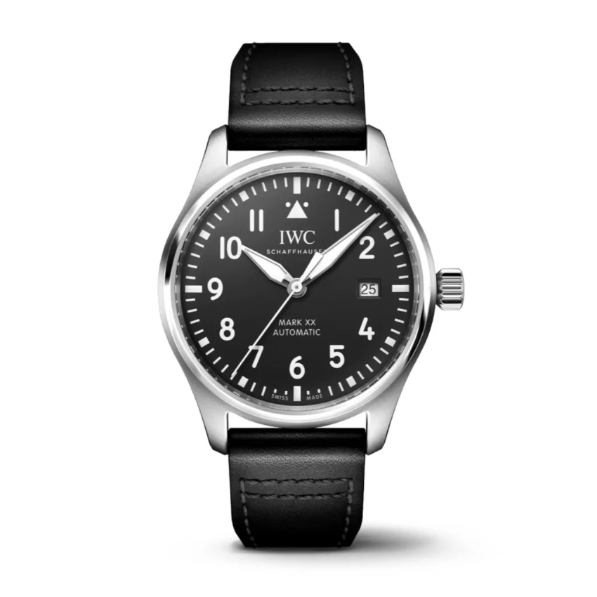 10 best black dial watches iwc pilots watch mark xx