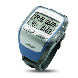 Garmin Forerunner 205 Bands