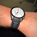 Rubber Perforated Rally Strap with Curved Ends