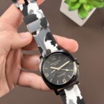 Heavy Duty Camo Rubber Watch Band
