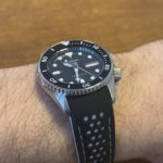 Rubber Perforated Rally Strap with Curved Ends