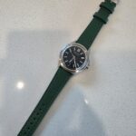 Classic Textured Leather Strap With Quick Release