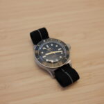 Striped Nylon Stretch Strap With Quick Release